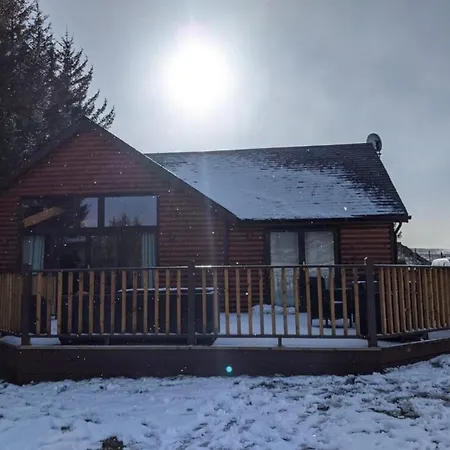 Na Craigean Lodge Glengoulandie Exterior photo